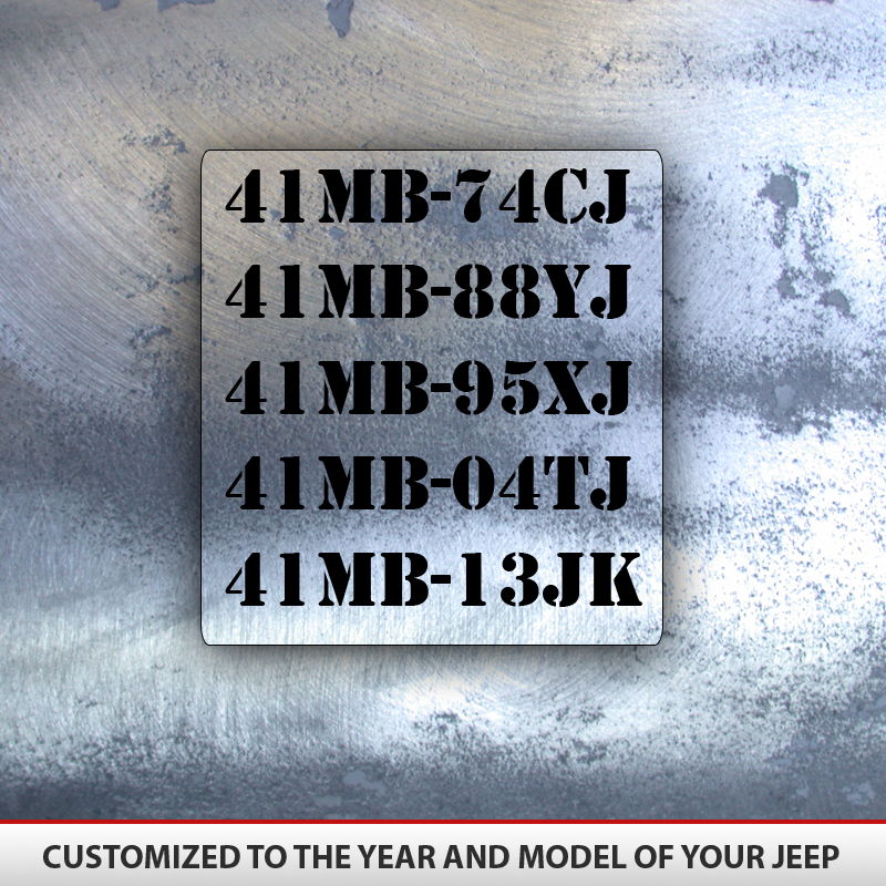 Decal jeep military #4