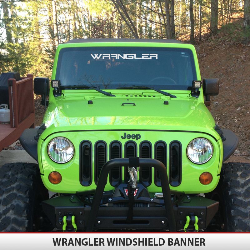 Window decals for jeep wranglers