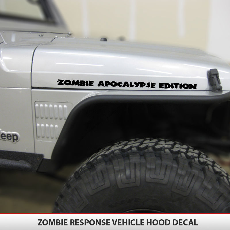 Zombie Apocalypse Edition Hood | AlphaVinyl