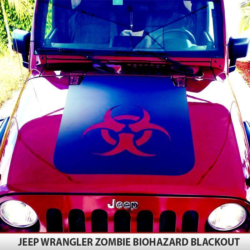 Zombie Bio-Hazard Hood Blackout | AlphaVinyl