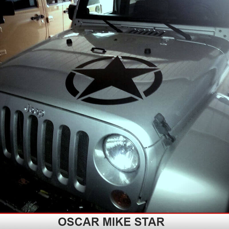 OSCAR MIKE Hood Star | AlphaVinyl