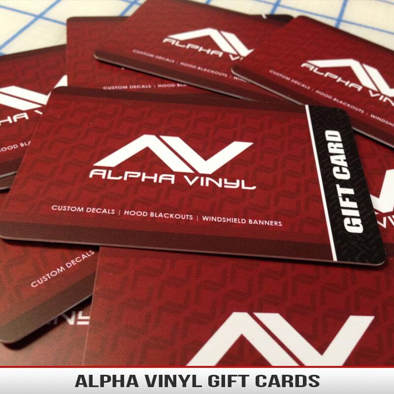 Gift Cards AlphaVinyl