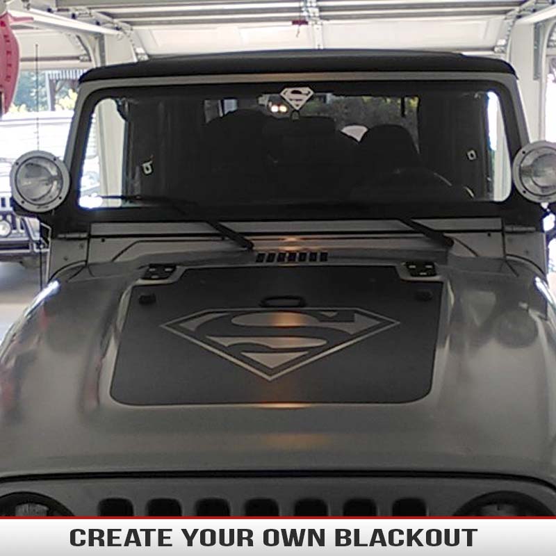 Make Your Own Hood Blackout | Custom Hood Blackouts from AlphaVinyl