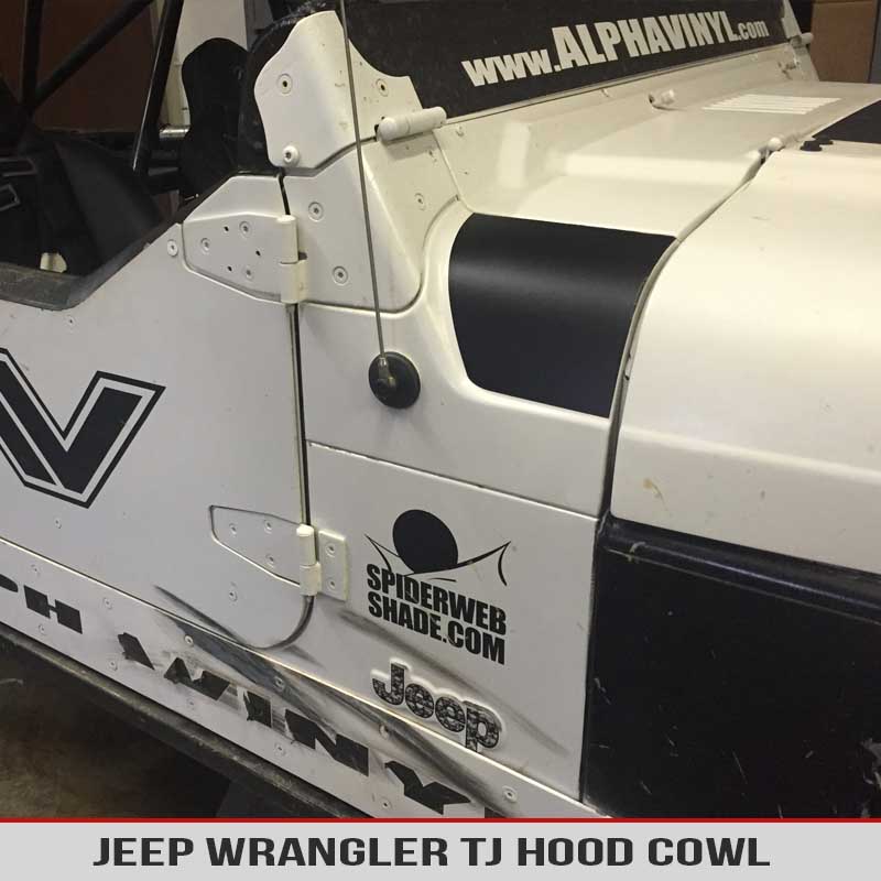 Wrangler TJ Hood Cowl | AlphaVinyl