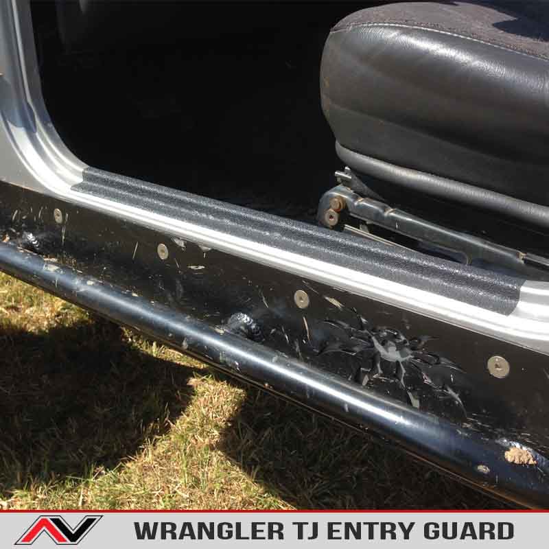 Wrangler Tj Inside Door Sills Entry Guard Alphavinyl