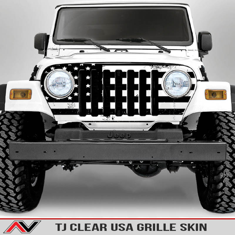 TJ Grille Skins | AlphaVinyl